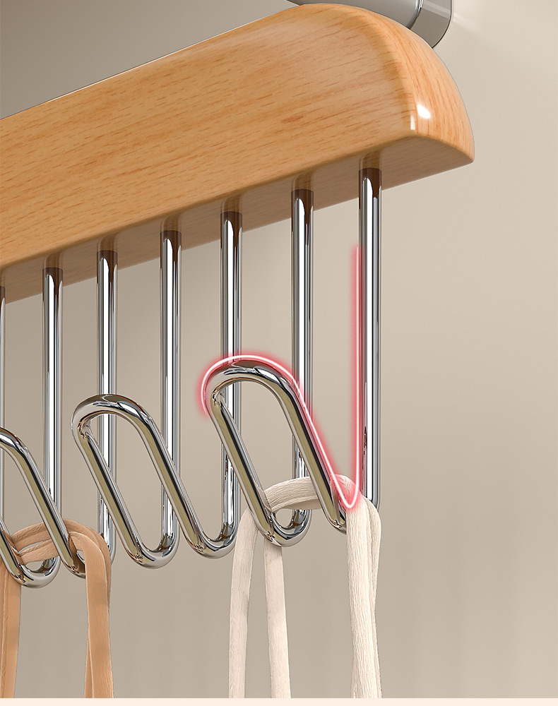 Space-Saver Multi-Hook Hanger